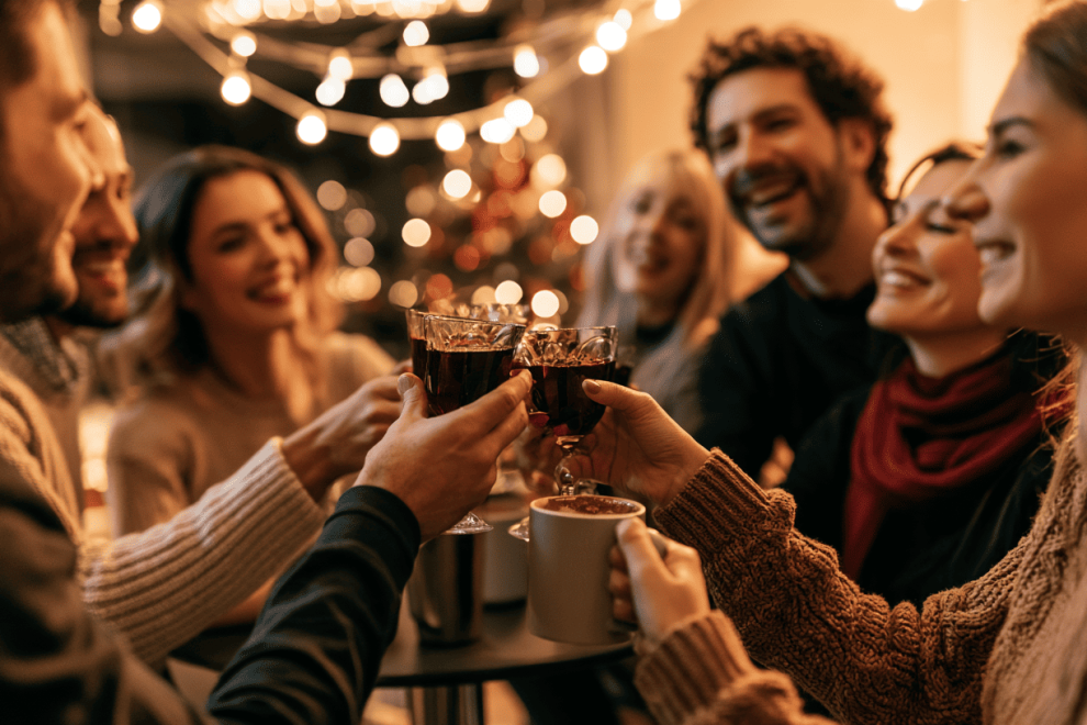 collega's proosten tijdnes borrel